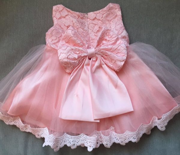 Princess Bow Dress back