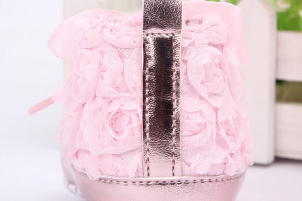 Rose Flower Soft Sole Baby Shoes