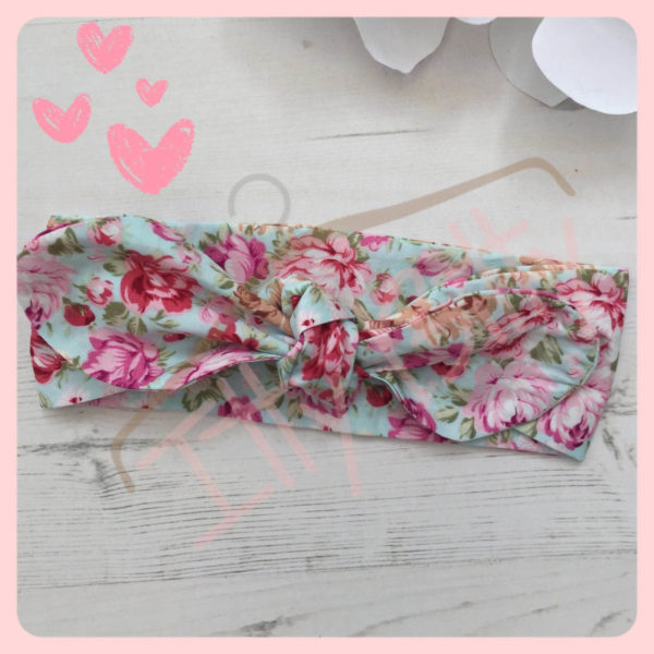 3 Piece Set vintage floral Set - Headband