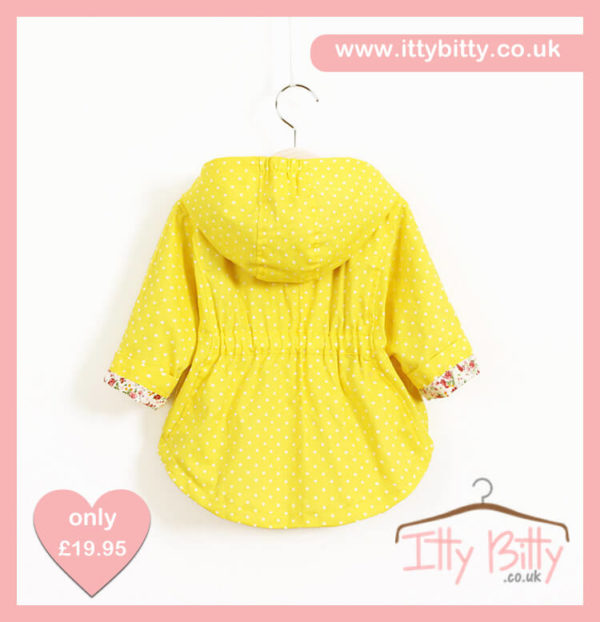 Itty Bitty Yellow Summer Jacket Back