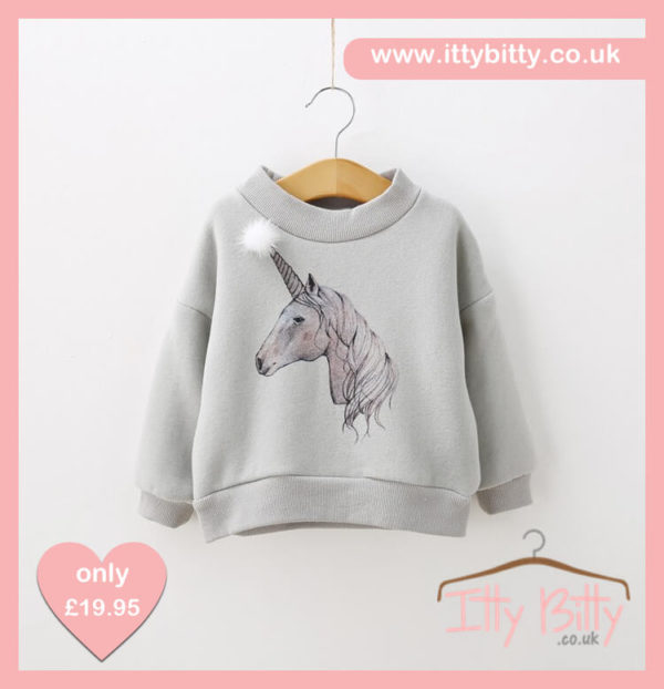 Itty Bitty Enchanted Unicorn Sweatshirt