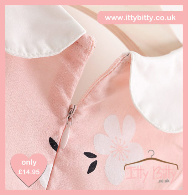 Itty Bitty Pink Lei Flower Dress
