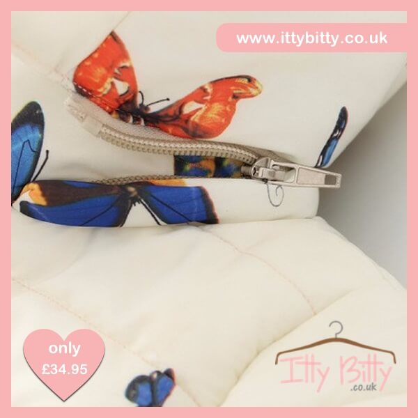 Itty Bitty VIP Winter Snowflake Butterfly Coat