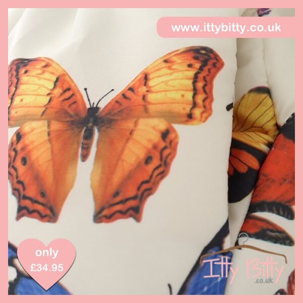 Itty Bitty VIP Winter Snowflake Butterfly Coat