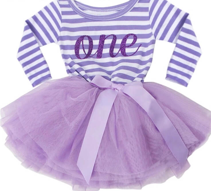 tutu dress purple