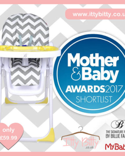 Billie Faiers MBHC8ZZ Chevron Premium Highchair