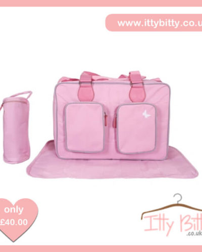 My Babiie Katie Piper Pink Deluxe Baby Changing Bag