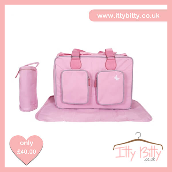 My Babiie Katie Piper Pink Deluxe Baby Changing Bag