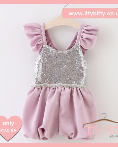 Itty Bitty Sequin Sophie Romper