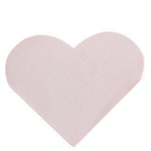 Itty Bitty Party Princess Perfection Heart Shaped Paper Napkins - 20pk