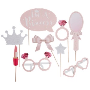 Itty Bitty Party Princess Perfection Photo Booth Props
