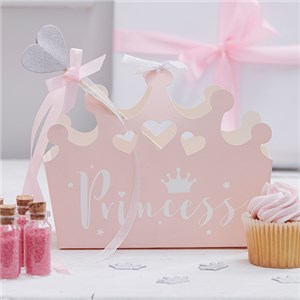 Itty Bitty Party Princess Perfection Shaped Party Boxes