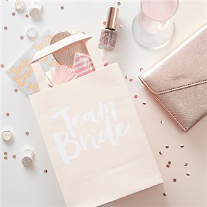 Itty Bitty Team Bride Paper Party Bags