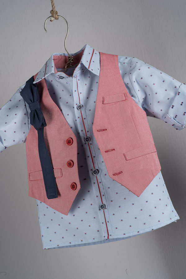 Boys Boutique Red Waistcoat