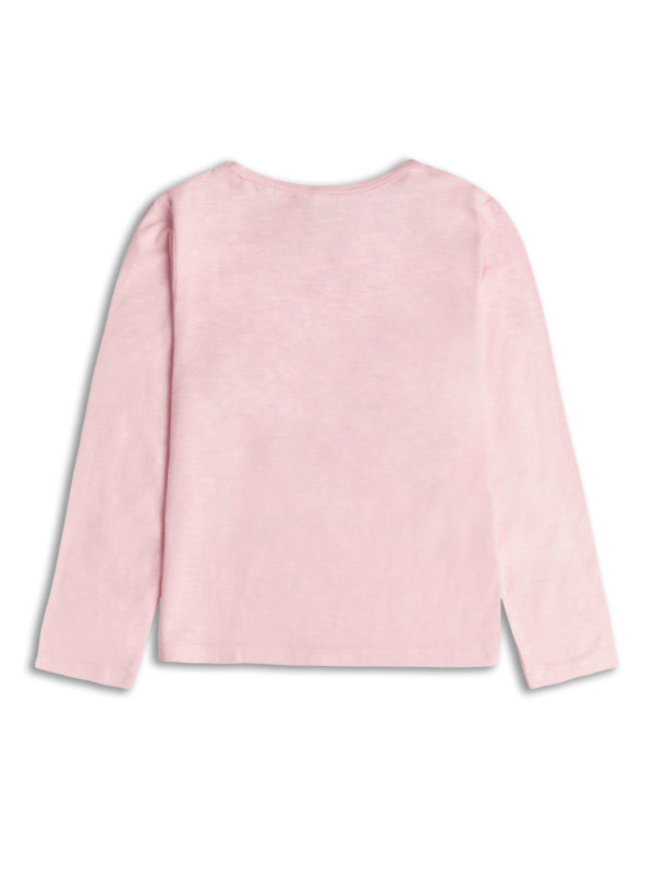 Itty Bitty Team Mummy Pink Long Sleeve Top