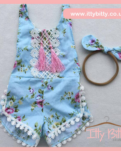 Itty Bitty Morgan Summer Romper