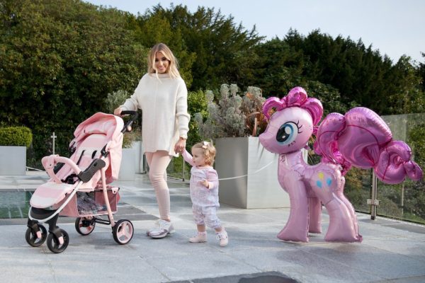 Billie Faiers MB30 Pink Stripes Pushchair