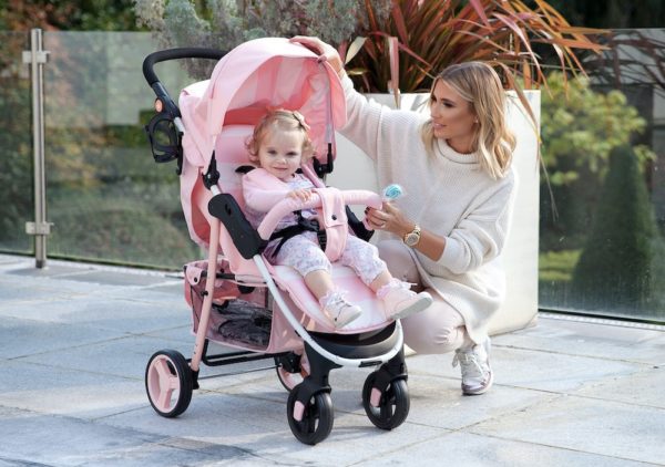 Billie Faiers MB30 Pink Stripes Pushchair