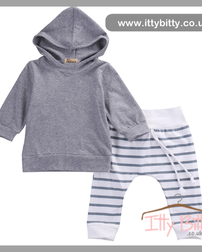 Itty Bitty Stripe Lazy days set