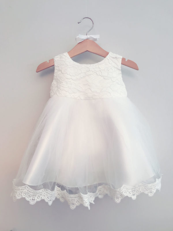 Sample sale White Princess Bow Dress - Image 10