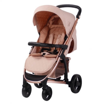 My Babiie Billie Faiers Billie Faiers MB200 Rose Gold and Blush Pink Stroller Pushchair Buggy