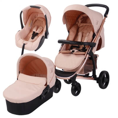 pink pushchair travel systems