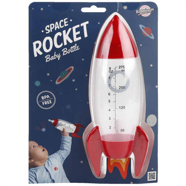 Space Rocket Baby Bottle