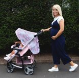 My Babiie Katie Piper MB200+ Pink Butterflies Travel System