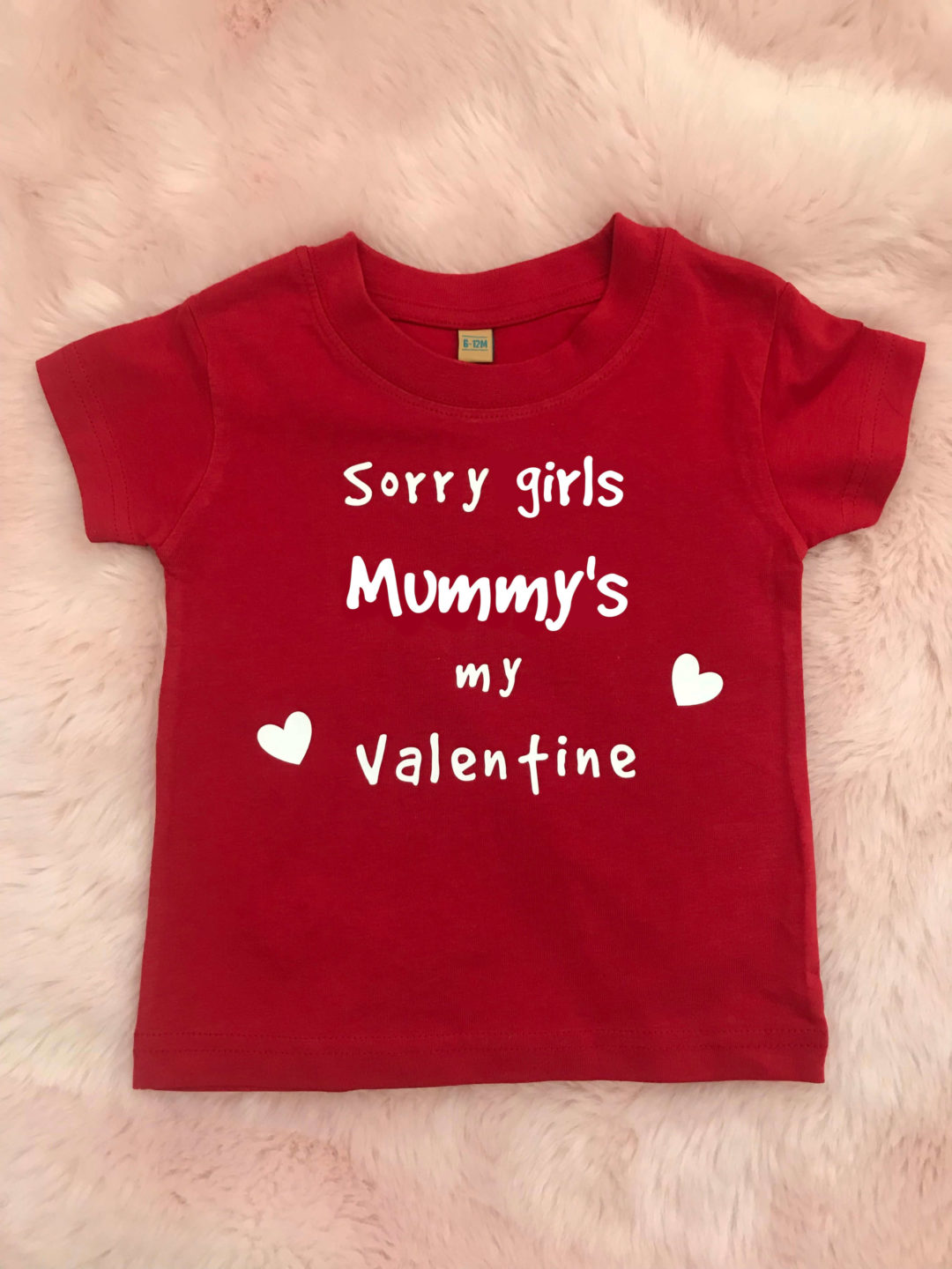 Itty Bitty Sorry Girls Valentine T Shirt - Itty Bitty