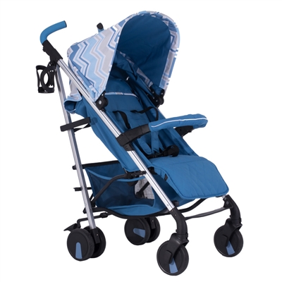 My Babiie Dreamiie by Samantha Faiers MB51 Blue Chevron Pushchair Stroller