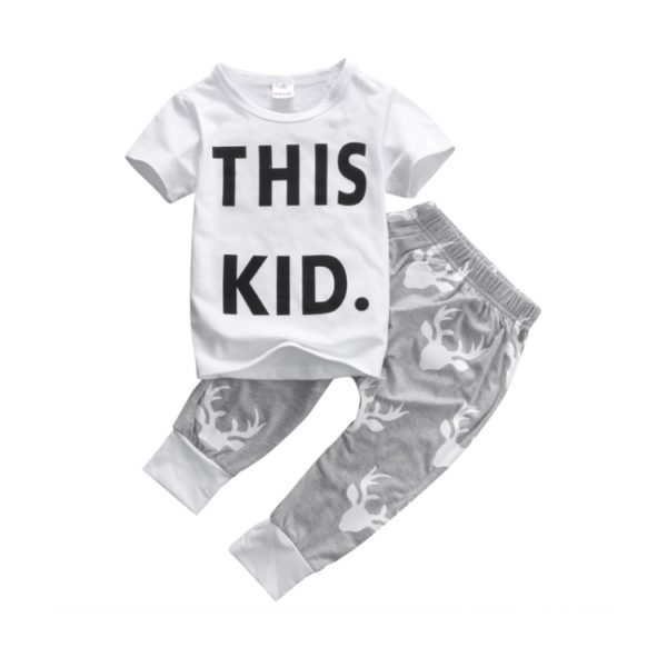 Itty Bitty 'This Kid' T-shirt and Pant Set (1-5 years)
