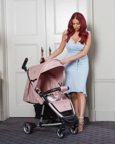 Amy Childs Roma Rizzo Pink Pushchair