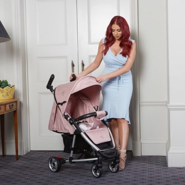 Amy Childs Roma Rizzo Pink Pushchair