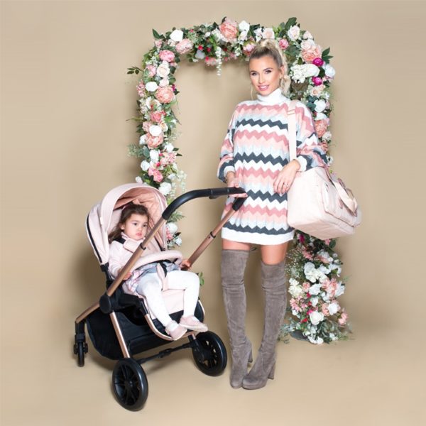 Billie Faiers MB400 Rose Gold Blush Pushchair