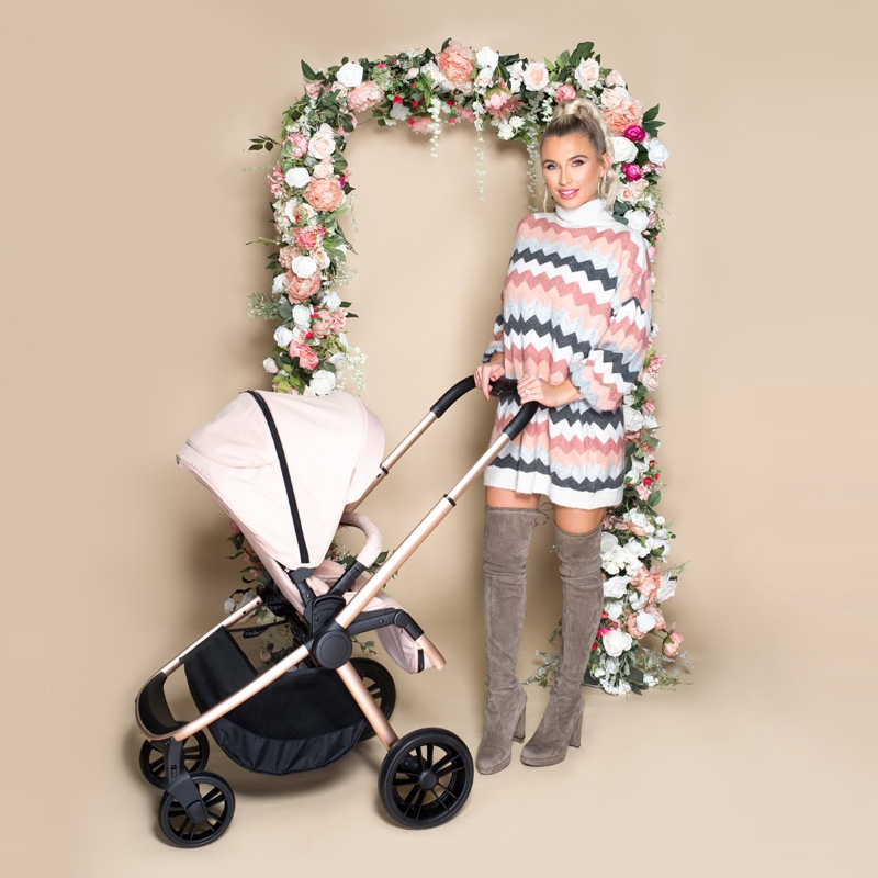 billie faiers blush pram