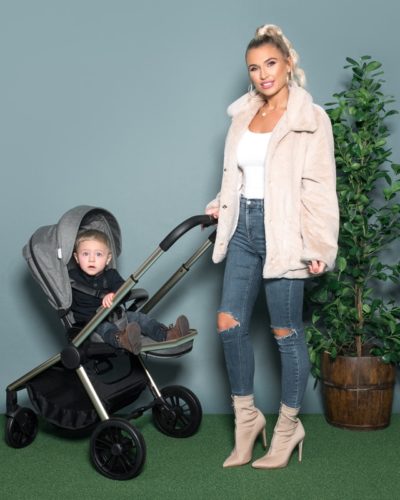 Billie Faiers MB400 Bronze and Sage Melange Pushchair