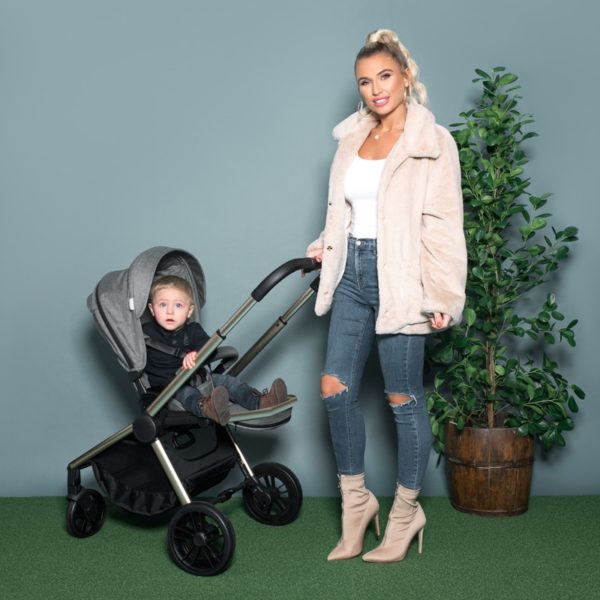 Billie Faiers MB400 Bronze and Sage Melange Pushchair