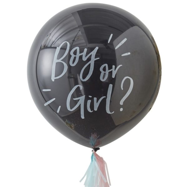 Baby Shower Boy or Girl Gender reveal balloon kit