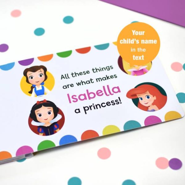 Disney Personalised What Makes me a Princess Board Book