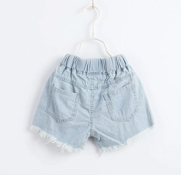 Itty Bitty Pink/Blue Sequin shorts - Image 2