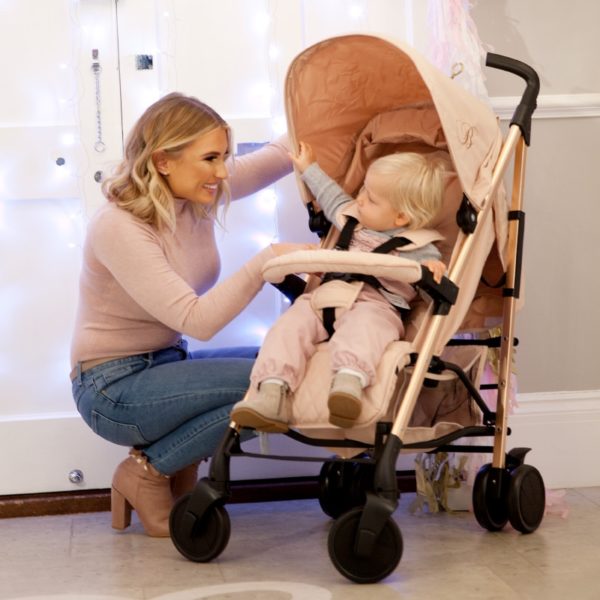 Billie Faiers MB51 Rose Gold and Blush Stroller