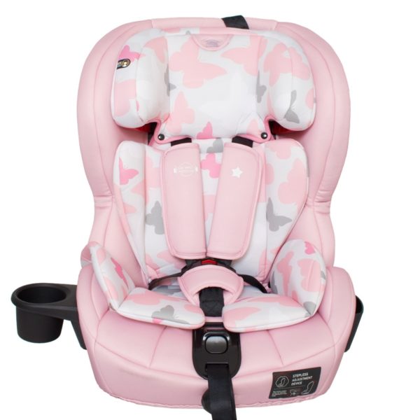 Katie Piper Pink Butterflies Isofix Car Seat