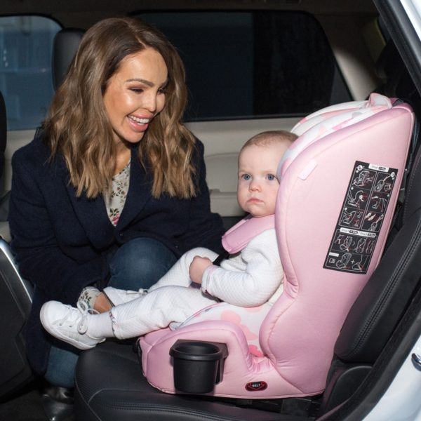 Katie Piper Pink Butterflies Isofix Car Seat