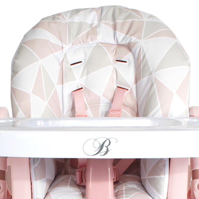 Billie Faiers Rose Gold Premium Highchair Itty Bitty