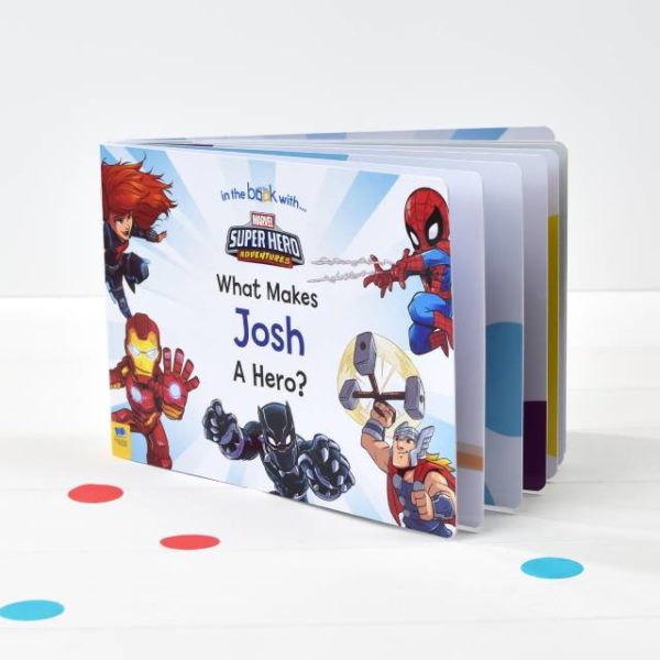 Disney Personalised What Makes Me a Hero Marvel Board Book