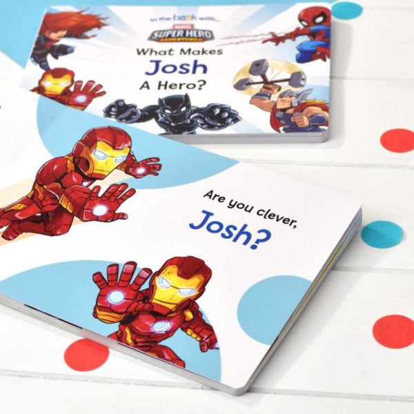 Disney Personalised What Makes Me a Hero Marvel Board Book