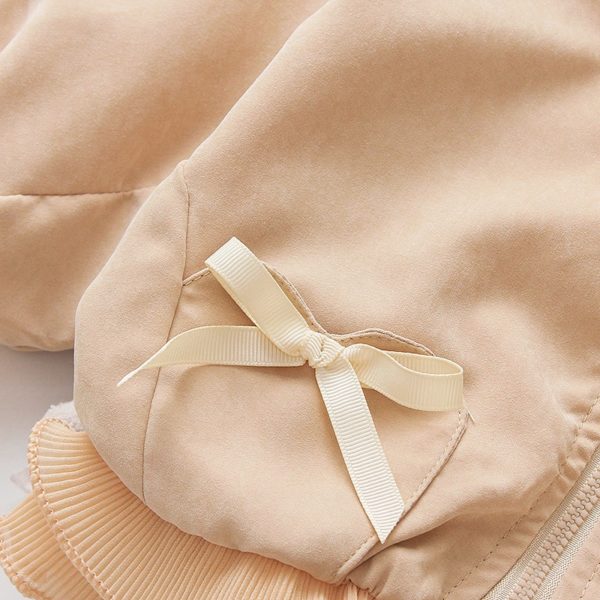 Itty Bitty Autumn Bow Baby Girls Jacket