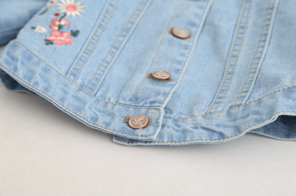 Itty Bitty Butterfly Denim Jacket