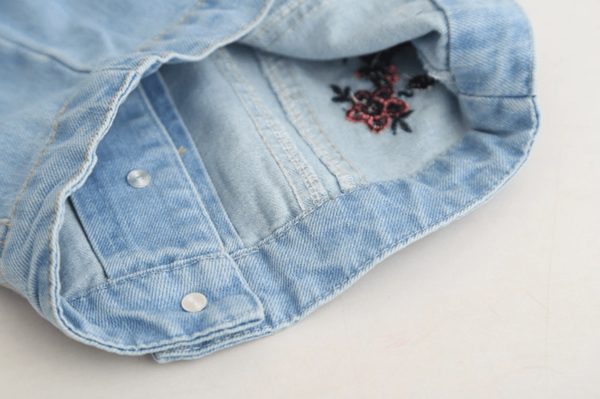 Itty Bitty Butterfly Denim Jacket