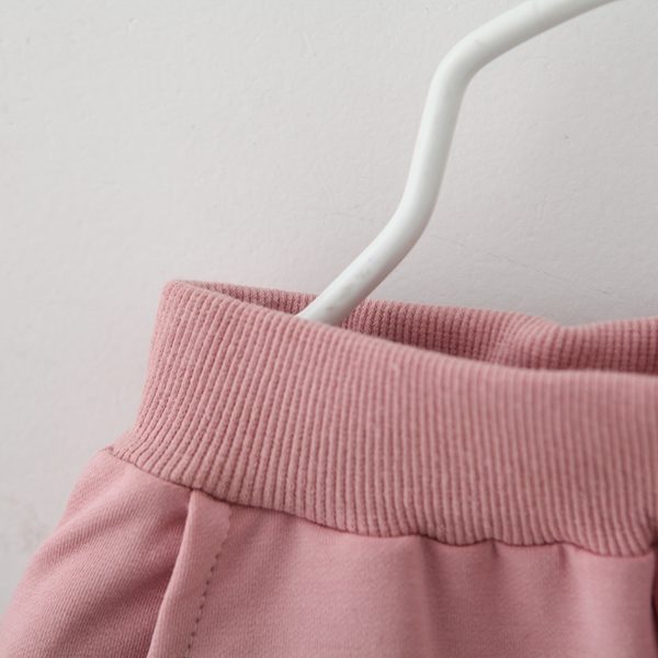 Itty Bitty Ebony Pink Cozy Tracksuit